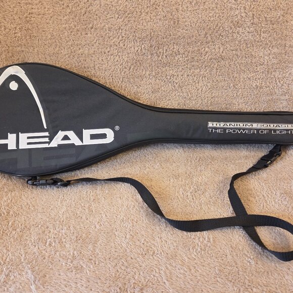 HEAD Titanium Squash Racquet Ti.180G with cover - Picture 3 of 6